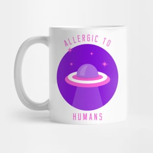 UFO don't like Humans Mug